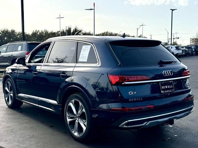 2024 Audi Q7 Vehicle Photo in DALLAS, TX 75209-3016