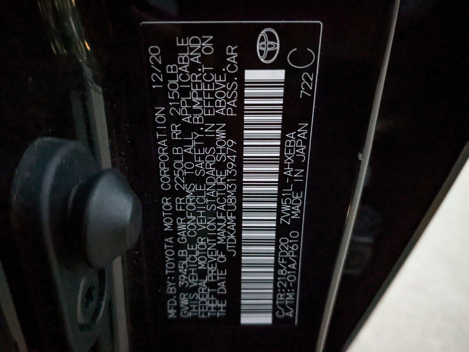 2021 Toyota Prius Vehicle Photo in Davie, FL 33331