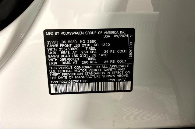 2025 Volkswagen Atlas Vehicle Photo in Tulsa, OK 74129