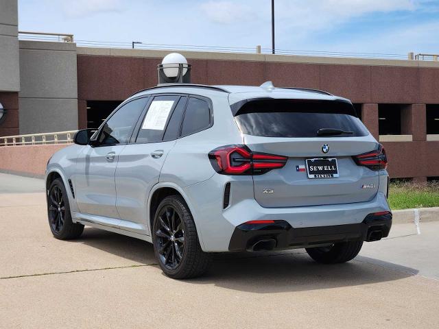 2022 BMW X3 M40i Vehicle Photo in PLANO, TX 75024