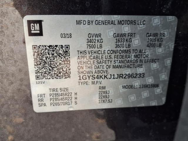 2018 Cadillac Escalade ESV Vehicle Photo in San Antonio, TX 78230-1001