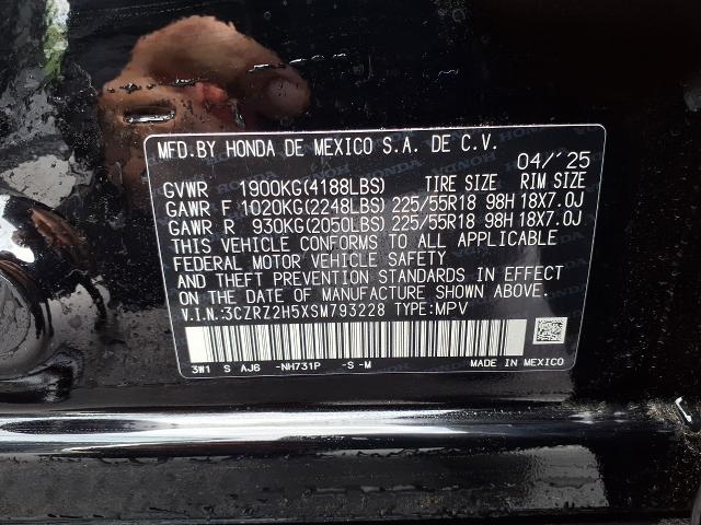 2025 Honda HR-V Vehicle Photo in Oshkosh, WI 54904