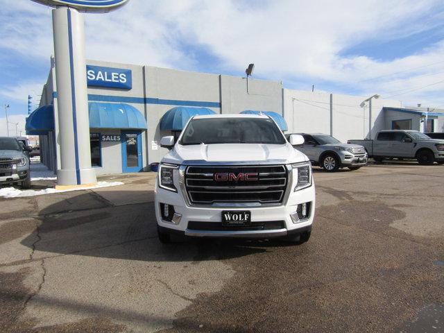 Used 2021 GMC Yukon SLT with VIN 1GKS2BKD7MR414784 for sale in Ogallala, NE