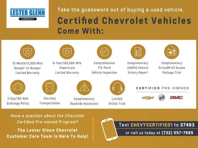 Certified 2022 Chevrolet Trailblazer LT with VIN KL79MPSL7NB077842 for sale in Toms River, NJ