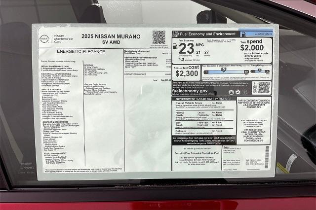 2025 Nissan Murano Vehicle Photo in Tulsa, OK 74129