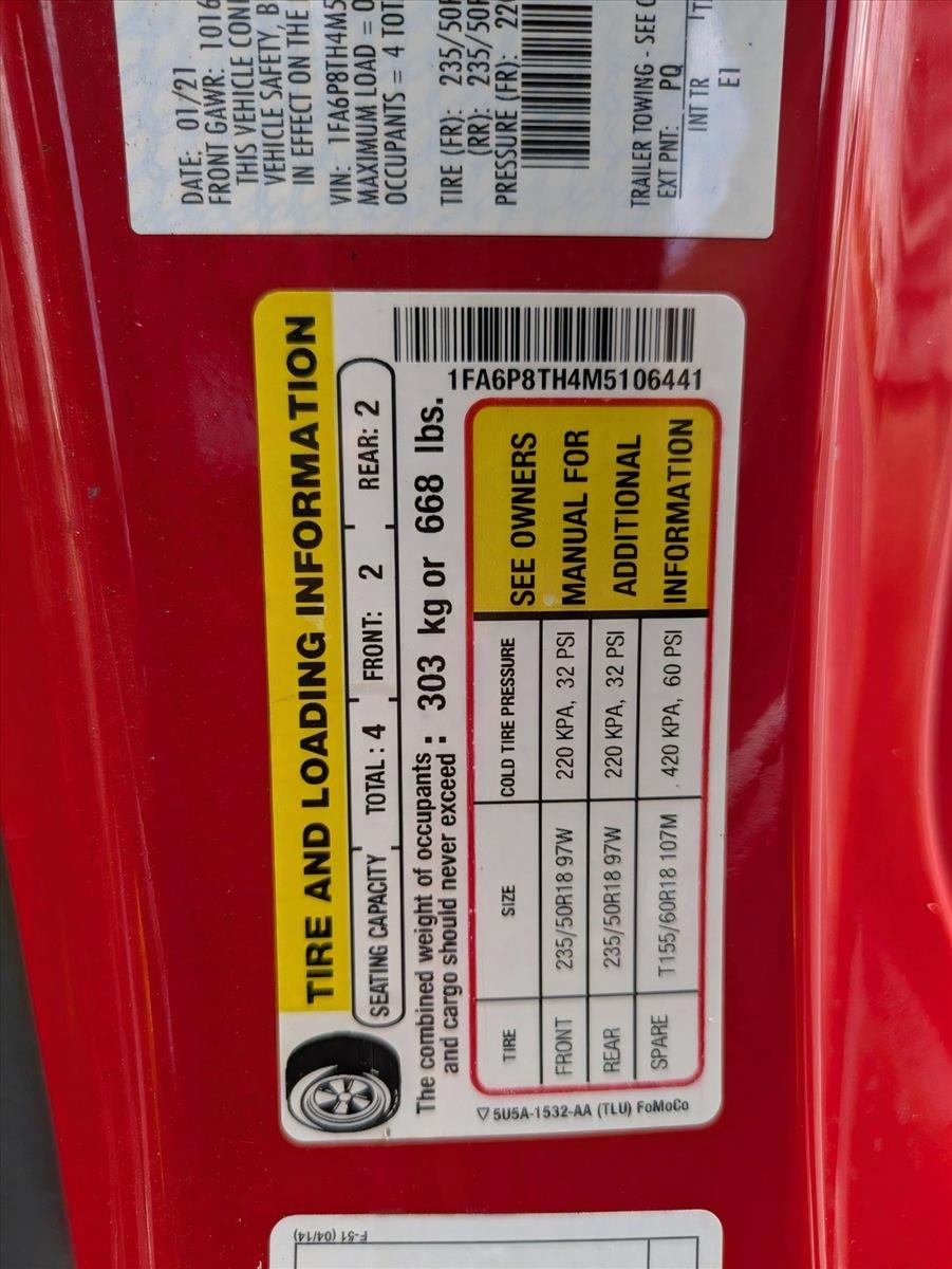 2021 Ford Mustang Vehicle Photo in Sanford, FL 32771