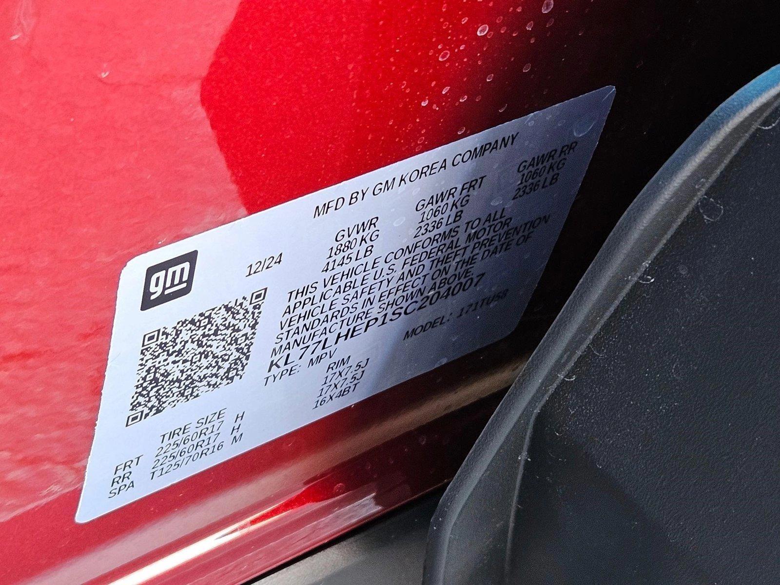 2025 Chevrolet Trax Vehicle Photo in AMARILLO, TX 79106-1809