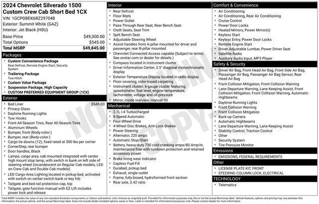 2024 Chevrolet Silverado 1500 Vehicle Photo in DANBURY, CT 06810-5034