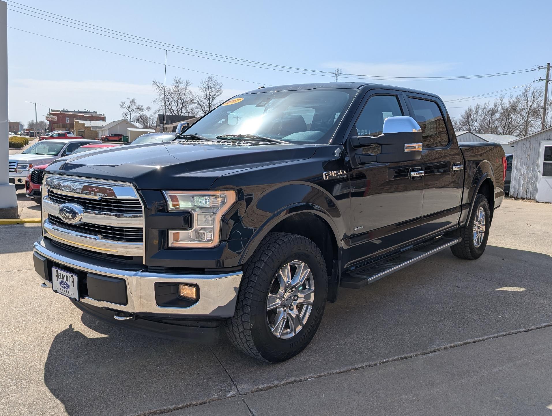 Used 2017 Ford F-150 Lariat with VIN 1FTEW1EG3HFB27138 for sale in Sigourney, IA