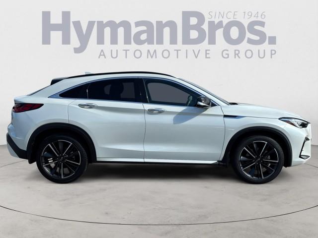 Certified 2022 INFINITI QX55 Essential with VIN 3PCAJ5K39NF102363 for sale in Midlothian, VA