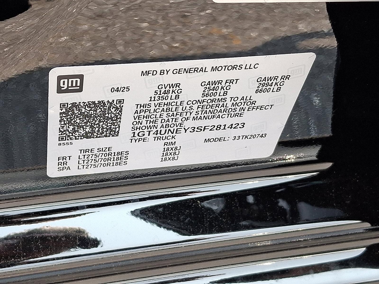 2025 GMC Sierra 2500 HD Vehicle Photo in HARRISBURG, PA 17111-1033