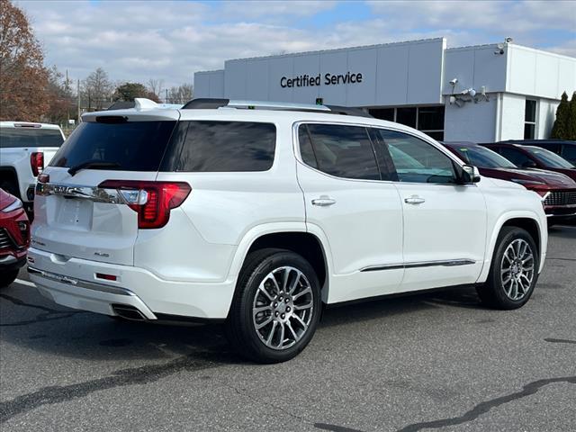 Certified 2021 GMC Acadia Denali with VIN 1GKKNXLS3MZ155342 for sale in Asheville, NC