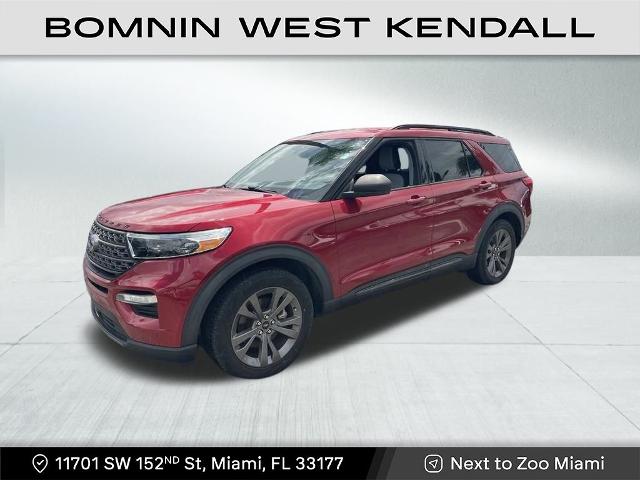 Used 2021 Ford Explorer XLT with VIN 1FMSK7DH5MGB40243 for sale in Miami, FL