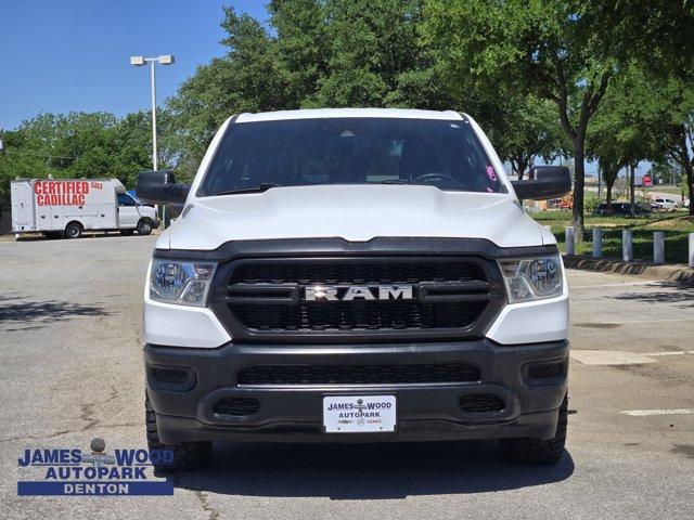 Used 2022 RAM Ram 1500 Pickup Tradesman with VIN 1C6SRFCT0NN212146 for sale in Denton, TX