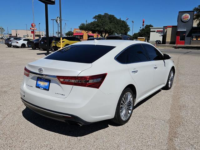 2016 Toyota Avalon Vehicle Photo in SAN ANGELO, TX 76903-5798