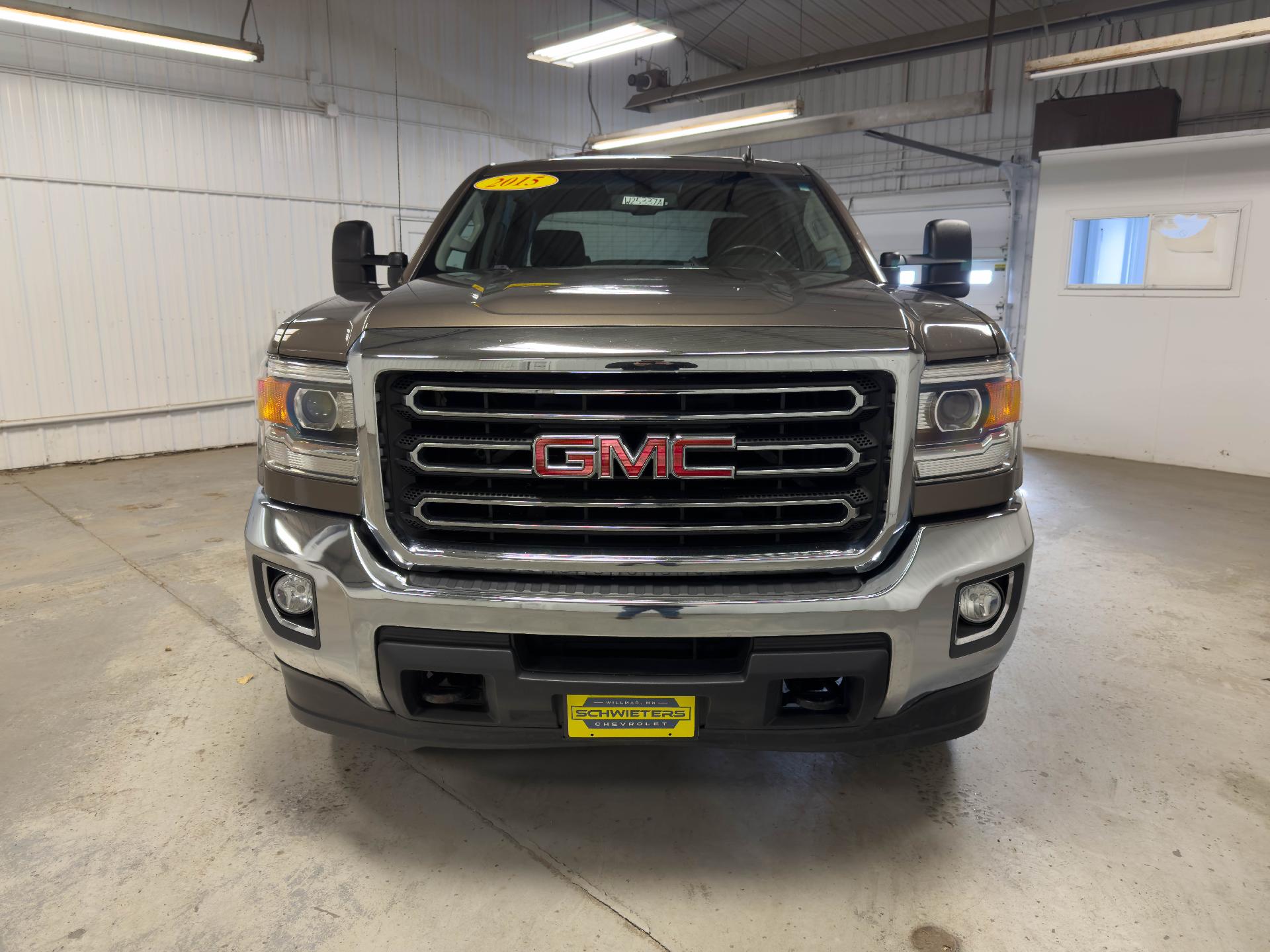 Used 2015 GMC Sierra 2500HD SLE with VIN 1GT12YEG1FF140048 for sale in Willmar, Minnesota