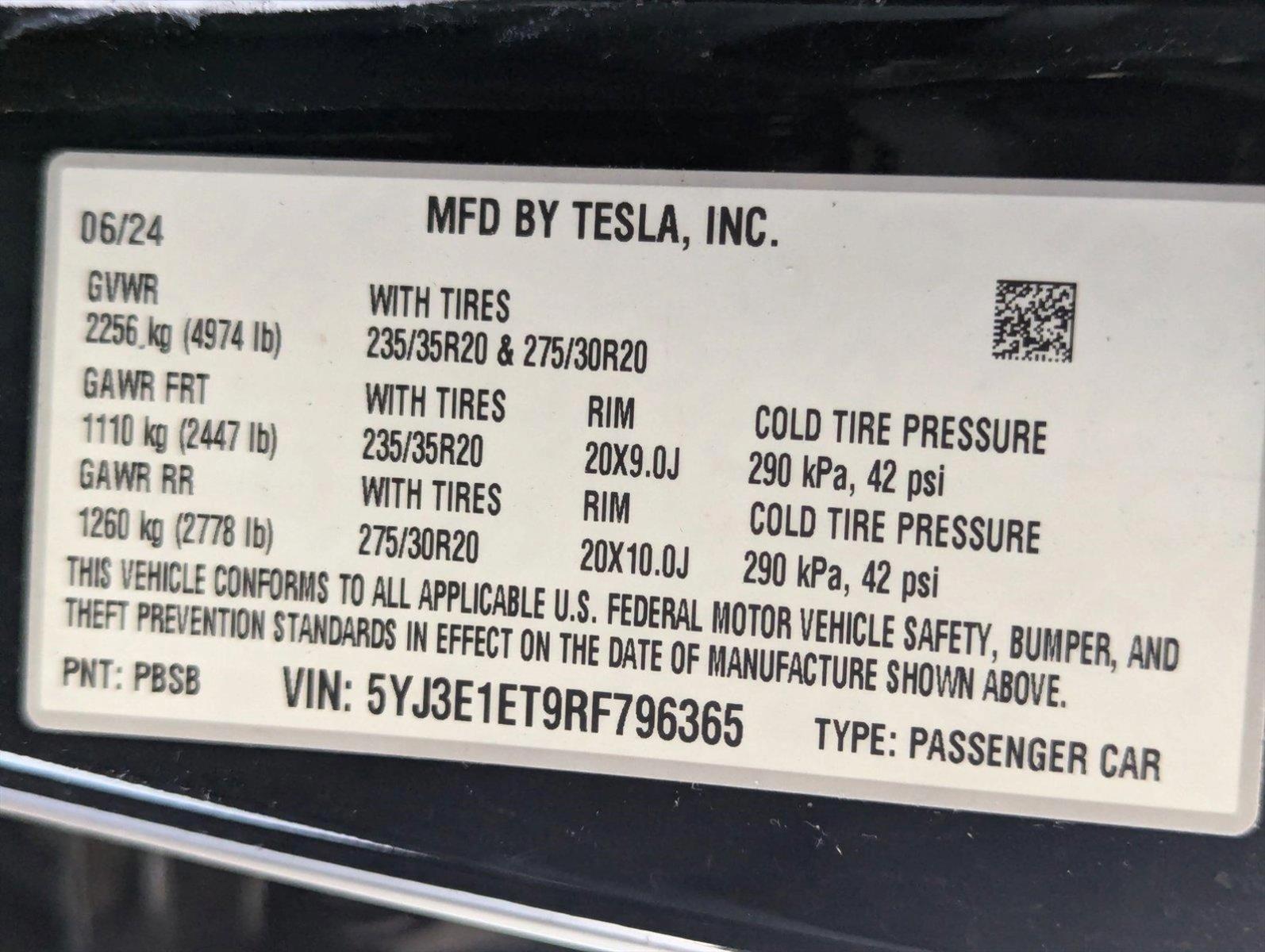 2024 Tesla Model 3 Vehicle Photo in Henderson, NV 89014