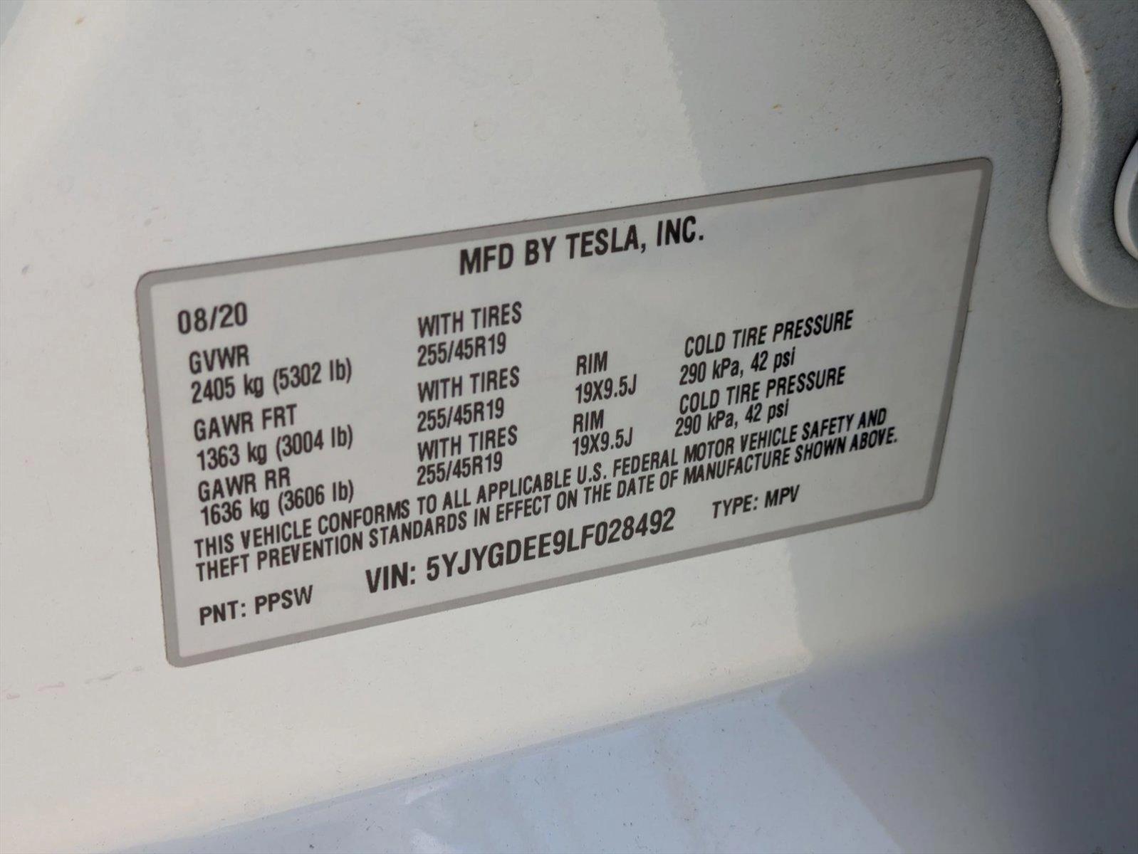 2020 Tesla Model Y Vehicle Photo in Tustin, CA 92782