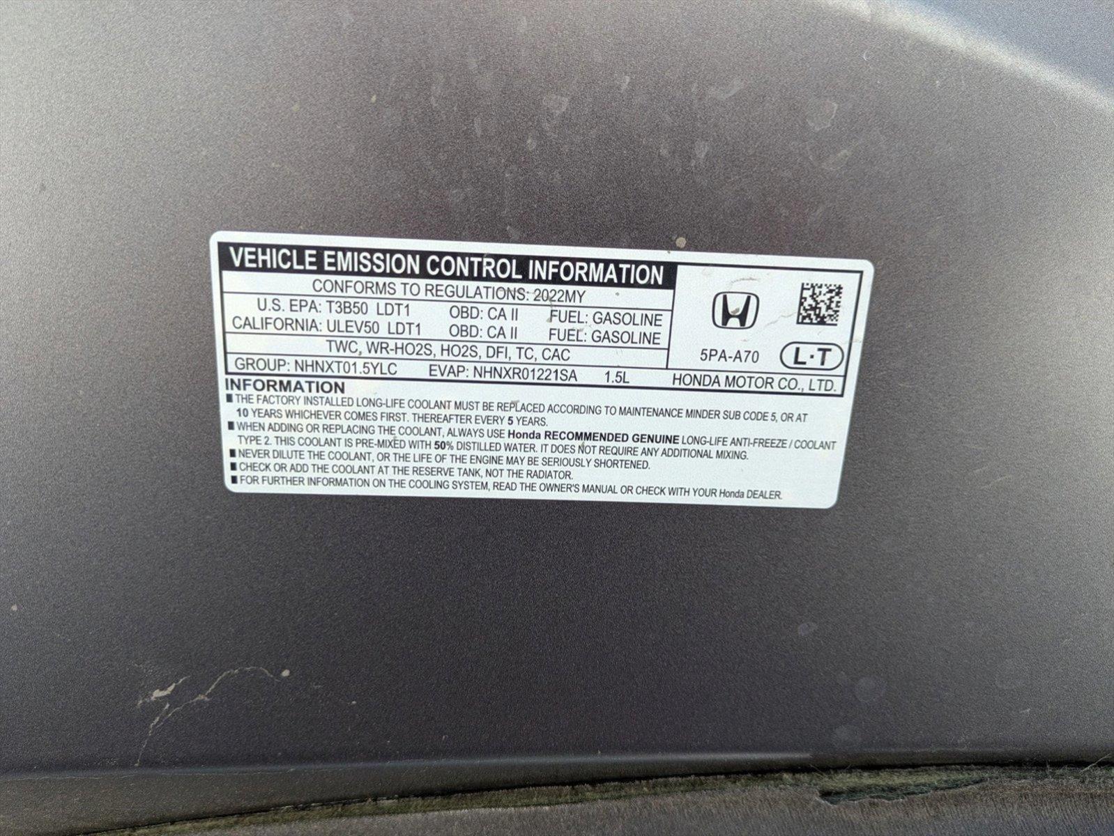 2022 Honda CR-V Vehicle Photo in Valencia, CA 91355