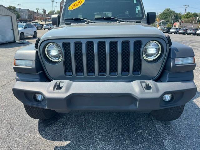 Used 2020 Jeep Wrangler Unlimited Altitude with VIN 1C4HJXDG8LW136264 for sale in Robinson, IL