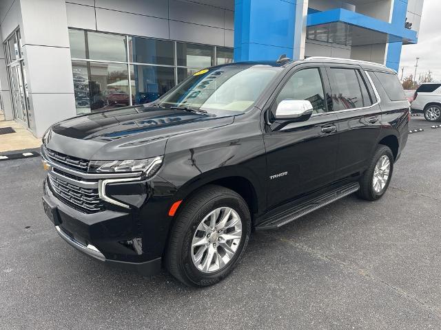 Used 2021 Chevrolet Tahoe Premier with VIN 1GNSKSKD9MR354185 for sale in Poplar Bluff, MO