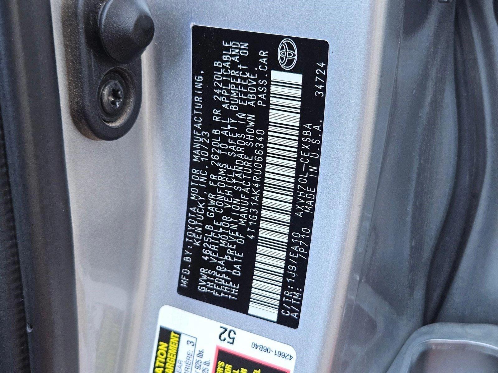 2024 Toyota Camry Vehicle Photo in Peoria, AZ 85382