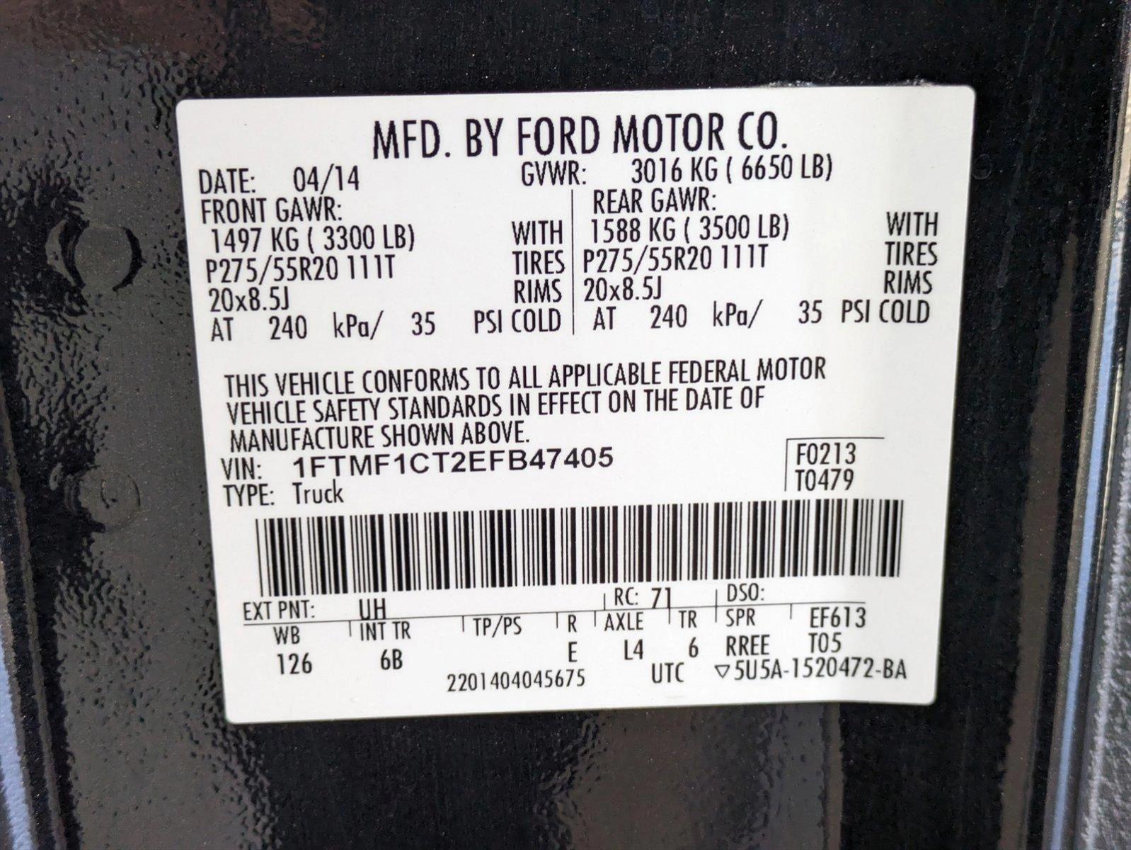 2014 Ford F-150 Vehicle Photo in Las Vegas, NV 89149