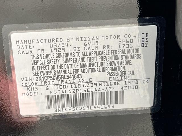 2024 Nissan Kicks Vehicle Photo in Tulsa, OK 74129