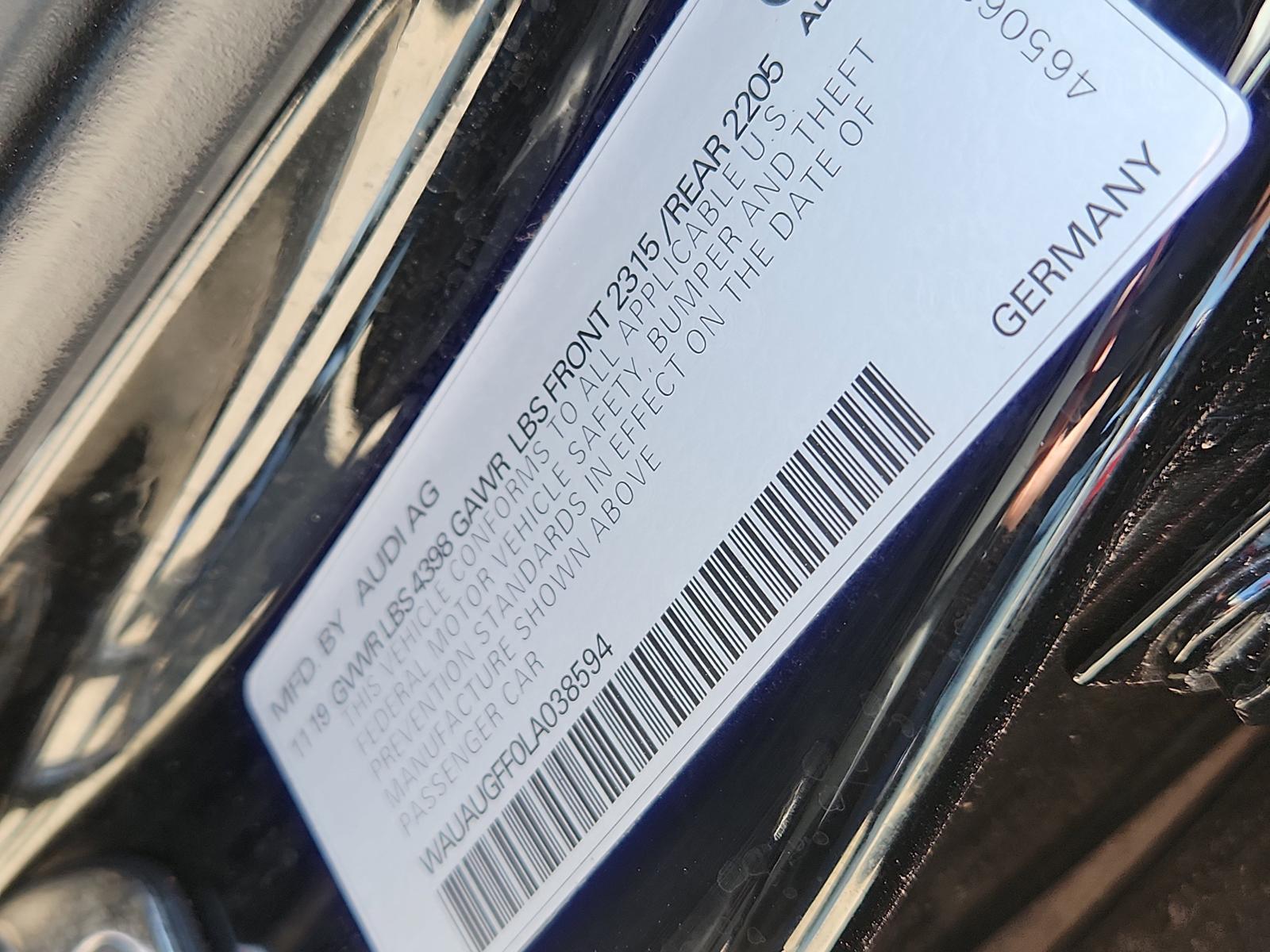 2020 Audi A3 Sedan Vehicle Photo in Albuquerque, NM 87110