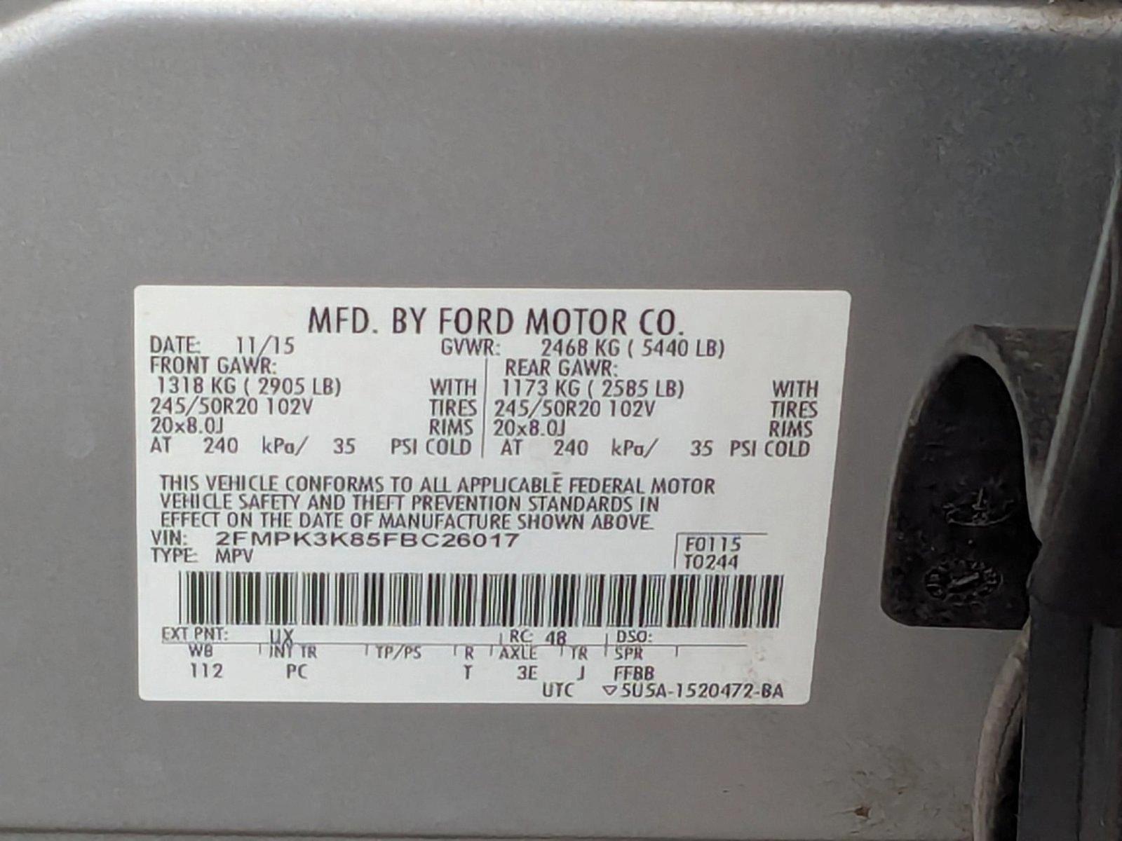2015 Ford Edge Vehicle Photo in St. Petersburg, FL 33713