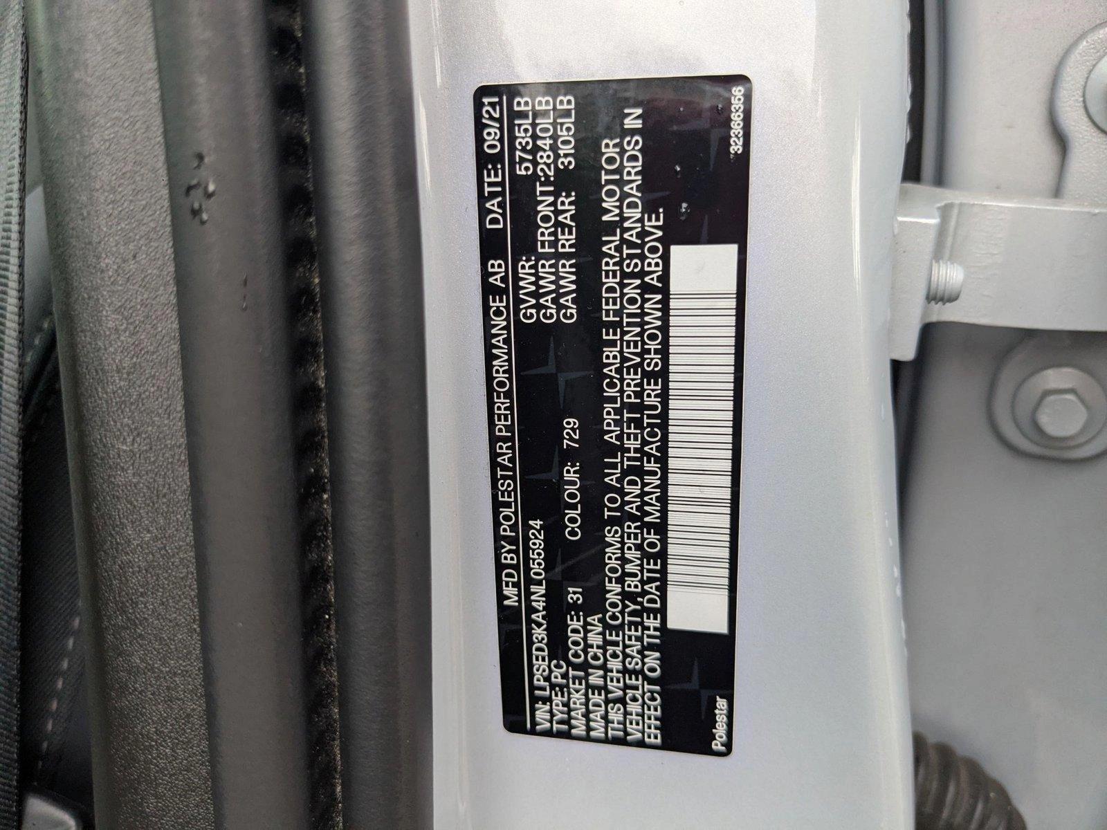 2022 Polestar 2 Vehicle Photo in Pompano Beach, FL 33064