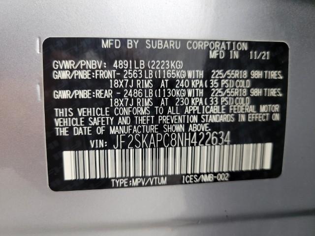 2022 Subaru Forester Vehicle Photo in Green Bay, WI 54304