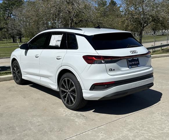 2025 Audi Q4 e-tron Vehicle Photo in HOUSTON, TX 77090