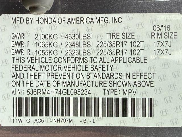 2016 Honda CR-V Vehicle Photo in Appleton, WI 54914