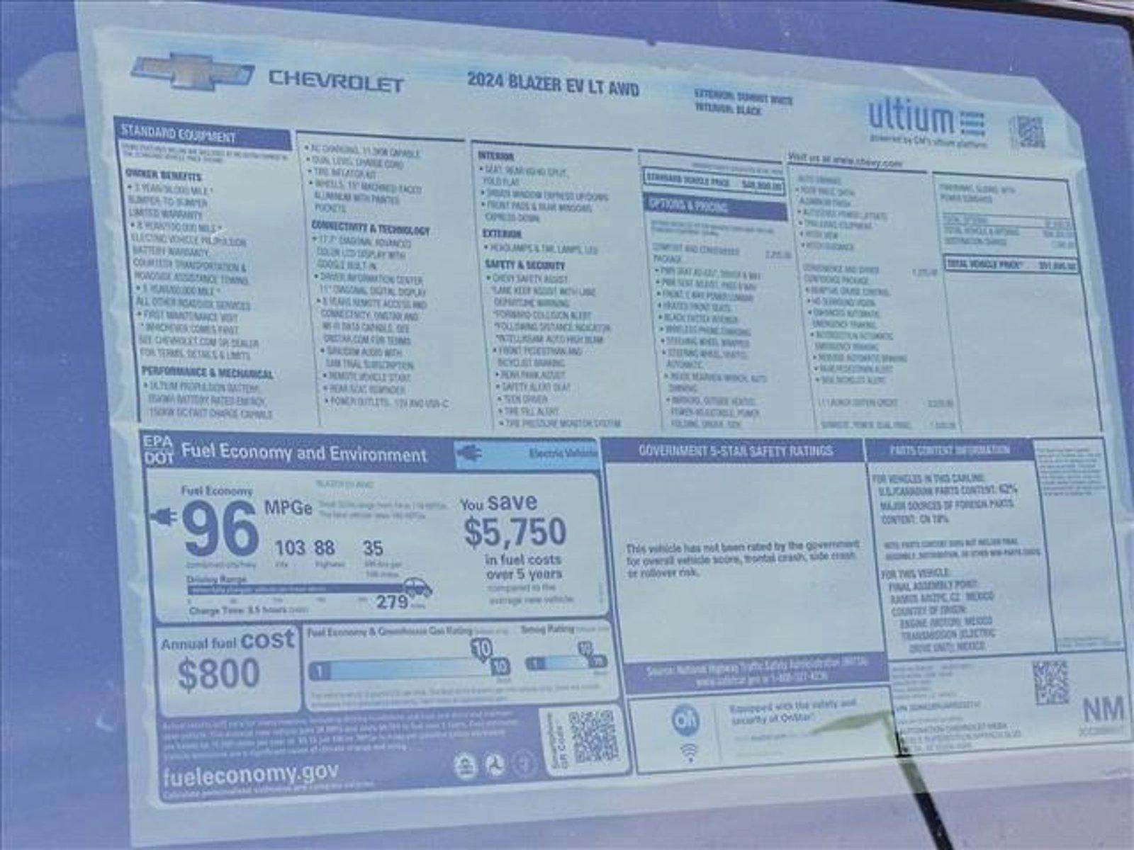 2024 Chevrolet Blazer EV Vehicle Photo in MESA, AZ 85206-4395