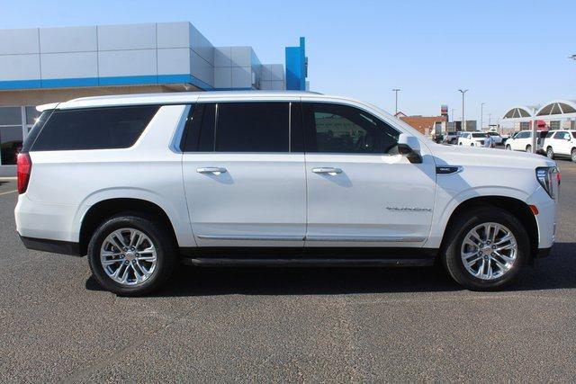 Used 2022 GMC Yukon XL SLT with VIN 1GKS2GKD8NR237239 for sale in Lamesa, TX