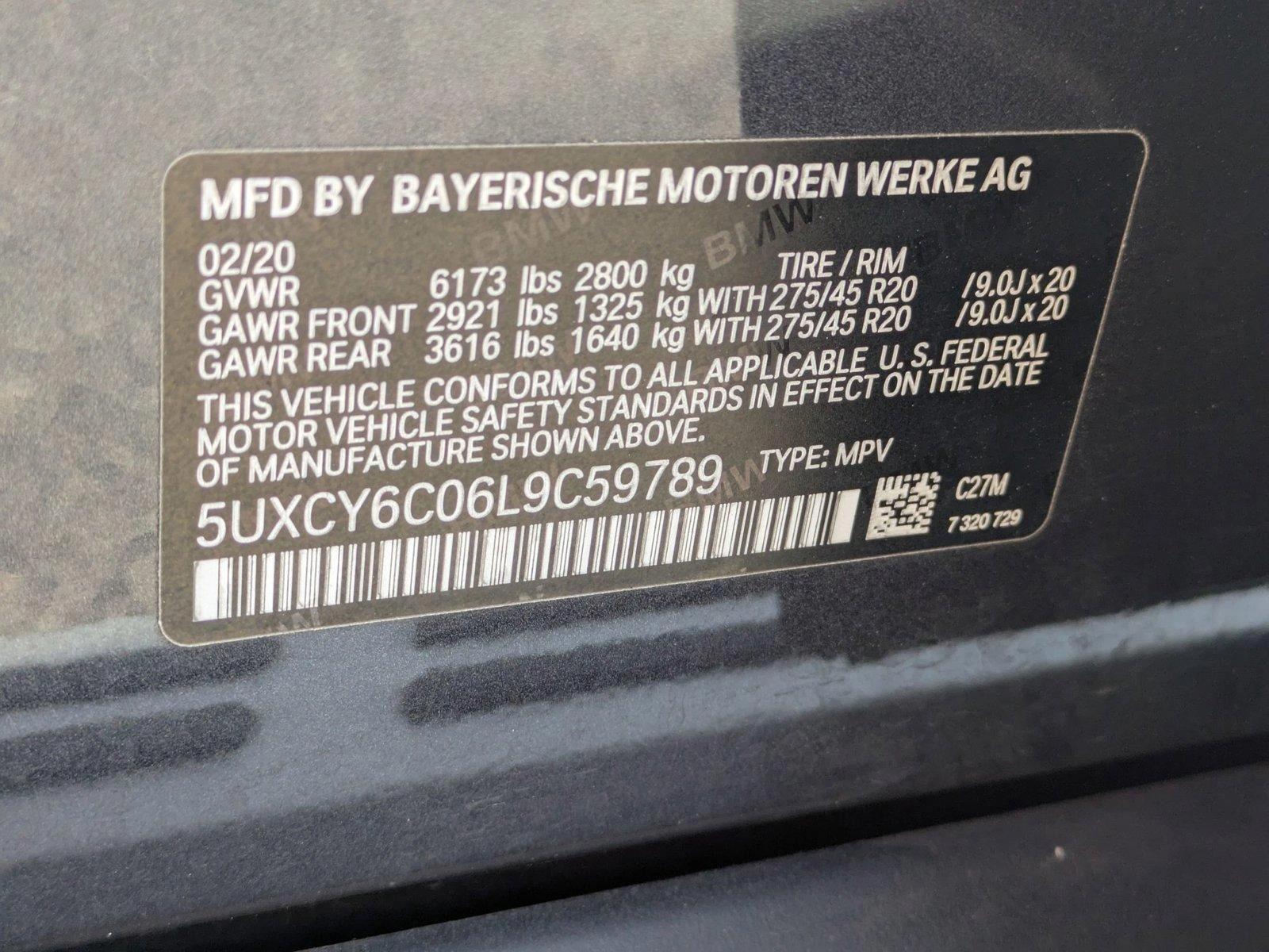 2020 BMW X6 xDrive40i Vehicle Photo in Sarasota, FL 34231