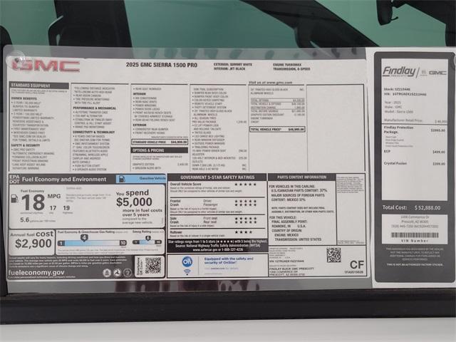 2025 GMC Sierra 1500 Vehicle Photo in PRESCOTT, AZ 86305-3700