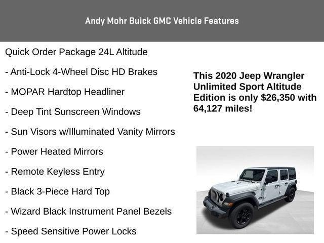 2020 Jeep Wrangler Unlimited Vehicle Photo in Fishers, IN 46038