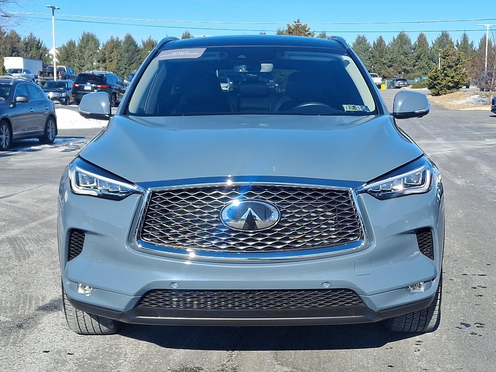 Certified 2024 INFINITI QX50 Sensory with VIN 3PCAJ5EB6RF102412 for sale in Mechanicsburg, PA