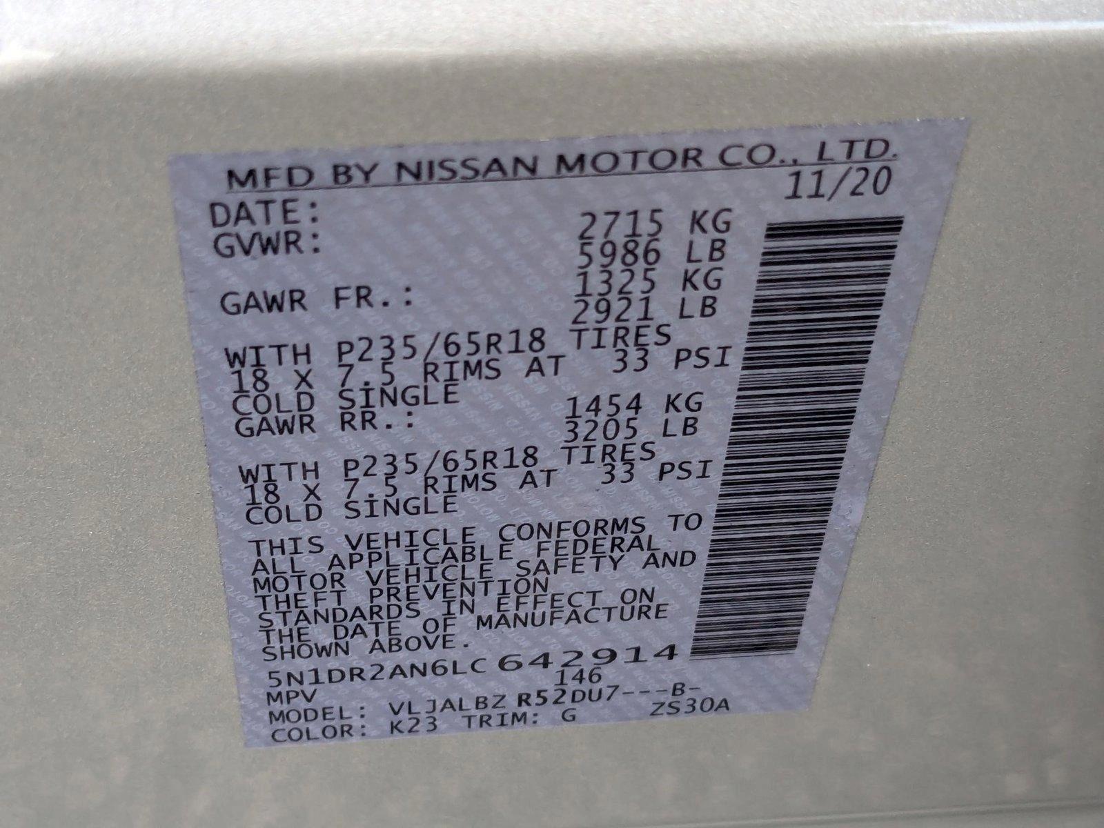 2020 Nissan Pathfinder Vehicle Photo in Miami, FL 33015