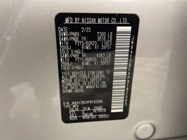 2023 Nissan Armada Vehicle Photo in PHOENIX, AZ 85014-3381