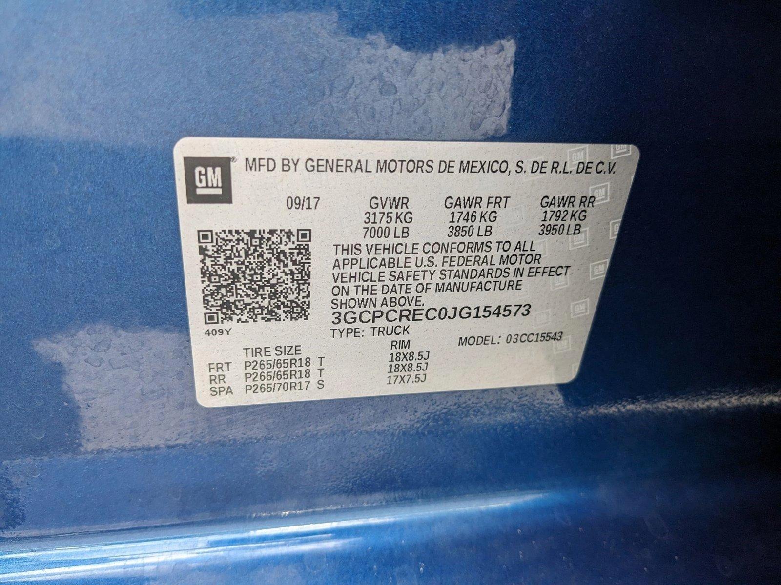 2018 Chevrolet Silverado 1500 Vehicle Photo in Jacksonville, FL 32244