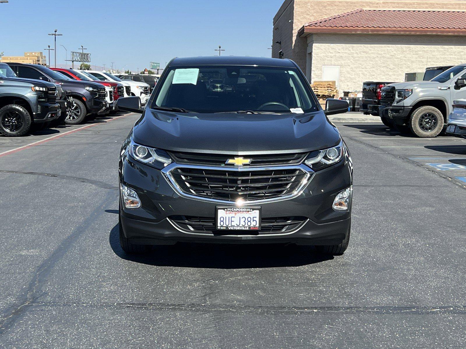 Used 2021 Chevrolet Equinox LT with VIN 3GNAXKEV9ML329375 for sale in Victorville, CA