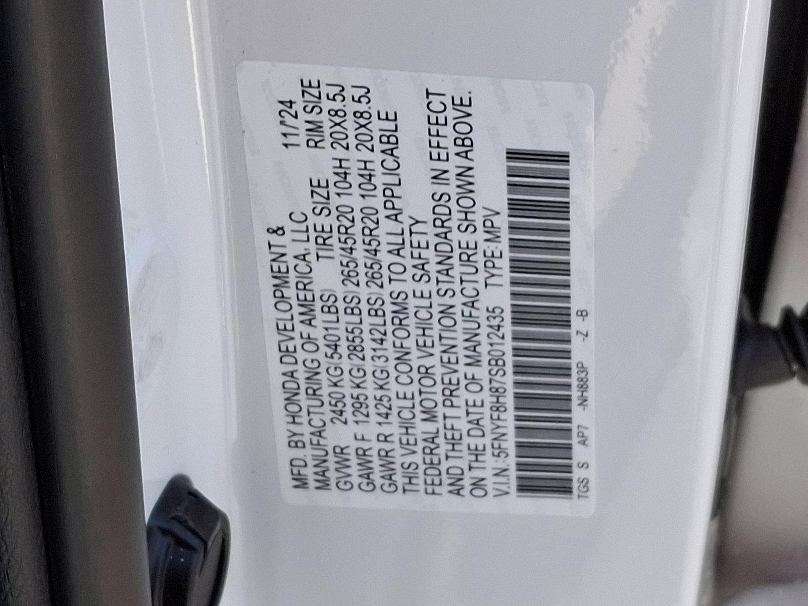 2025 Honda Passport Vehicle Photo in Harrisburg, PA 17111