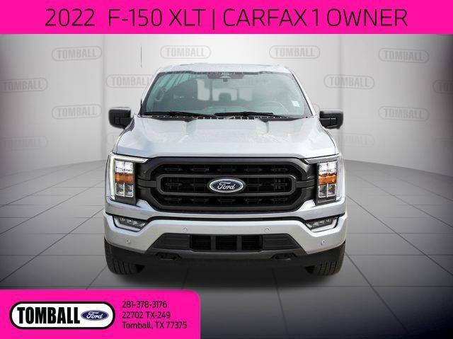 Used 2022 Ford F-150 XLT with VIN 1FTEW1EP8NFB39667 for sale in Tomball, TX