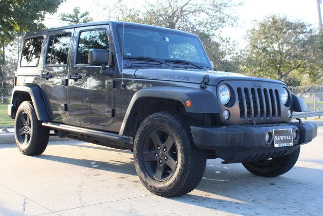 2016 Jeep Wrangler Unlimited Vehicle Photo in HOUSTON, TX 77090