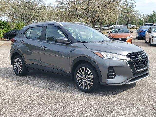 Certified 2021 Nissan Kicks SV with VIN 3N1CP5CV4ML510425 for sale in Clermont, FL
