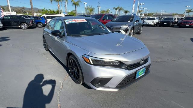 Used 2022 Honda Civic Sport with VIN 2HGFE2F59NH589709 for sale in Temecula, CA