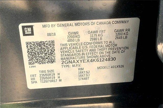 2019 Chevrolet Equinox Vehicle Photo in KANSAS CITY, MO 64114-4545